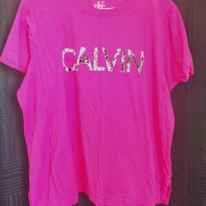 Calvin Klein Pink Short Sleeve Tee
